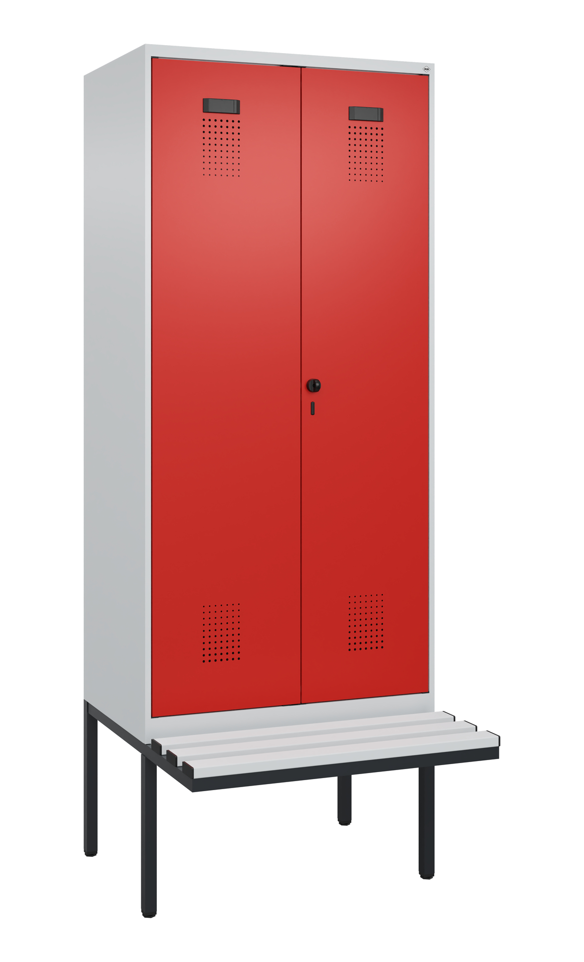 C+P PSA Doppel-Spind Evolo PLUS, Bank, 2 Abteile, 