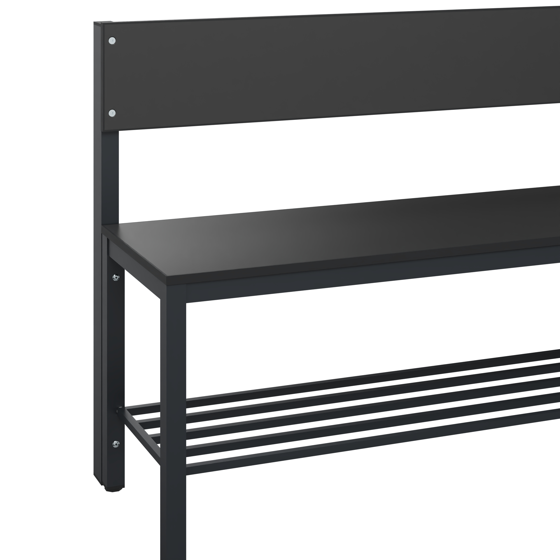 C+P Sitzbank Solid HPL, 774x2000x412mm, 7021/VK008