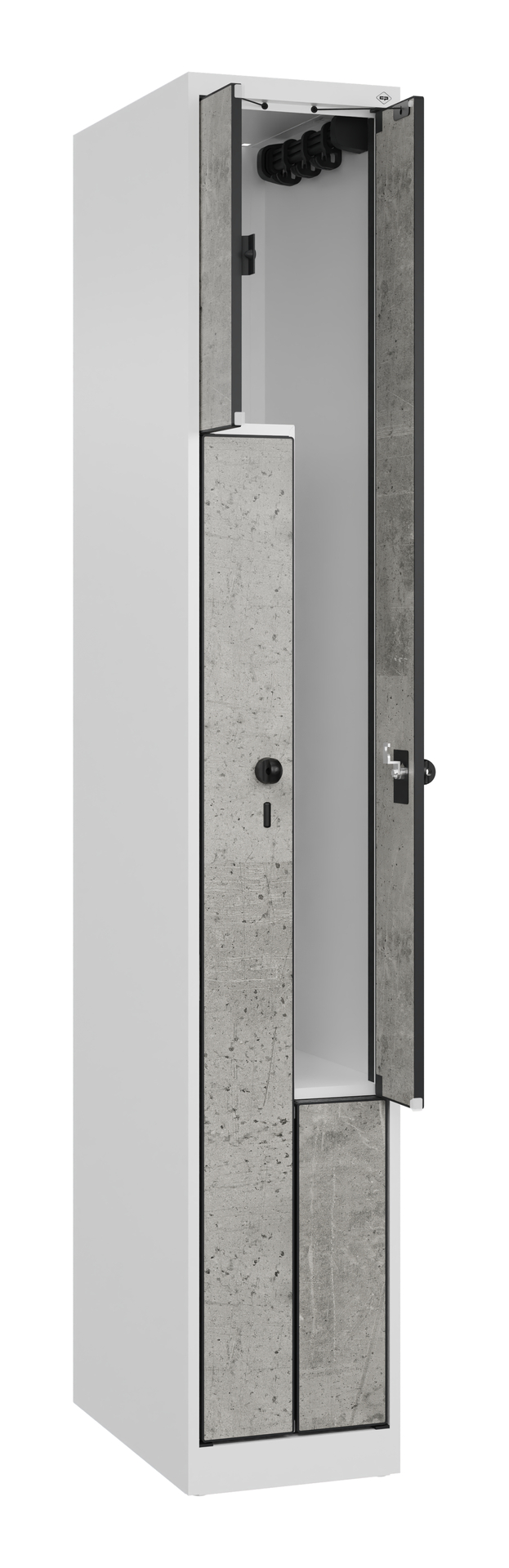 C+P Z-Spind Evolo PLUS, 2 F�cher, 1850x300x500mm