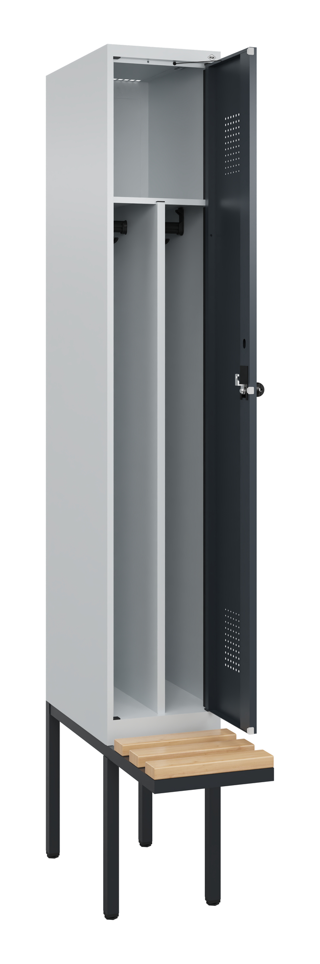 C+P Spind Evolo PLUS, Bank, 1 Abteile, 2120x300x81