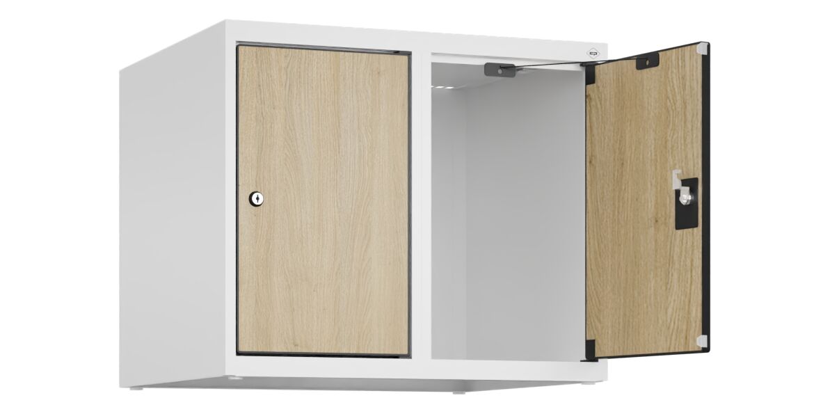 C+P Aufsatzschrank Evolo PLUS, 2 Abteile, 500x600x500mm