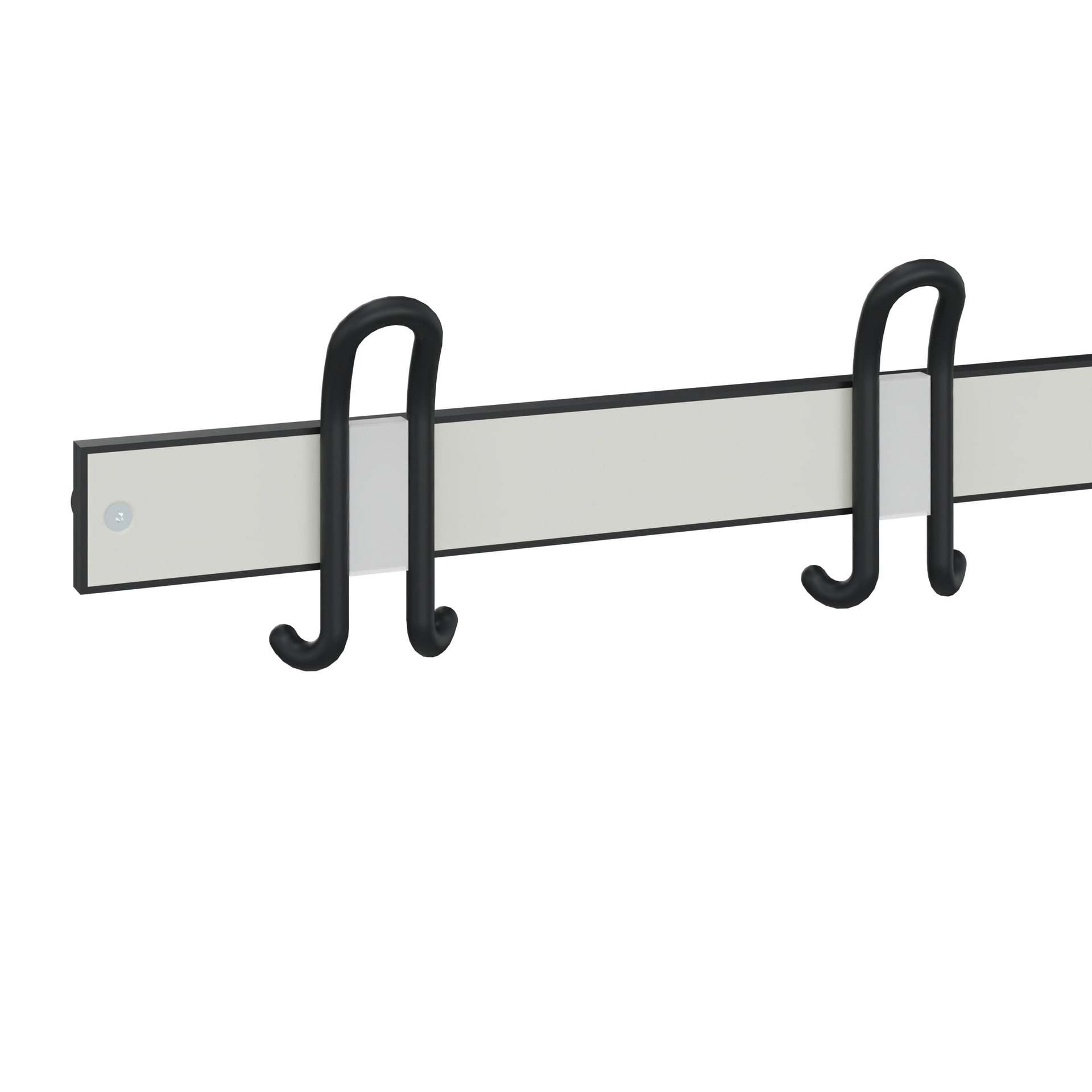 C+P Wandgarderobe Solid HPL, 160x1500x46mm