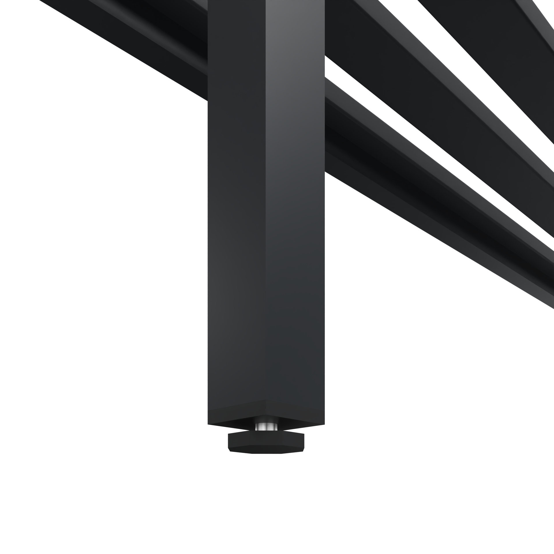 C+P Sitzbank Solid, 774x1000x770mm, 7021/Schwarzgrau
