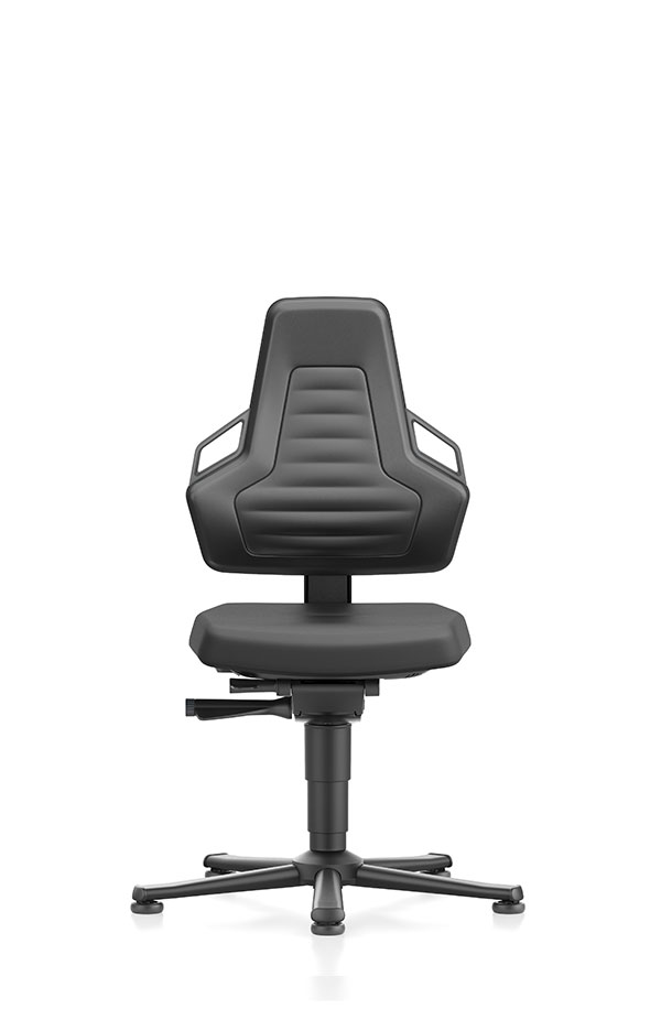 C+P Chaise pivotante Nexxit avec patins pour tâches spécifiques